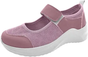 Women's Sneakers Zapatos para Mujer Comodos para Caminar Non Slip House Shoes for Women Elderly Womens Casual Sneakers Wide Width White Non Slip Shoes for Women Nurse