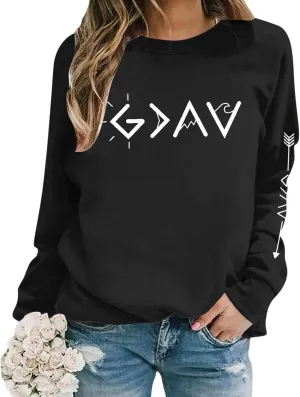 Womens Sweatshirt Trendy Casual Comfort Tshirts Drop Shoulder Long Sleeve Round Neck Oversized Sweatshirts Outfits