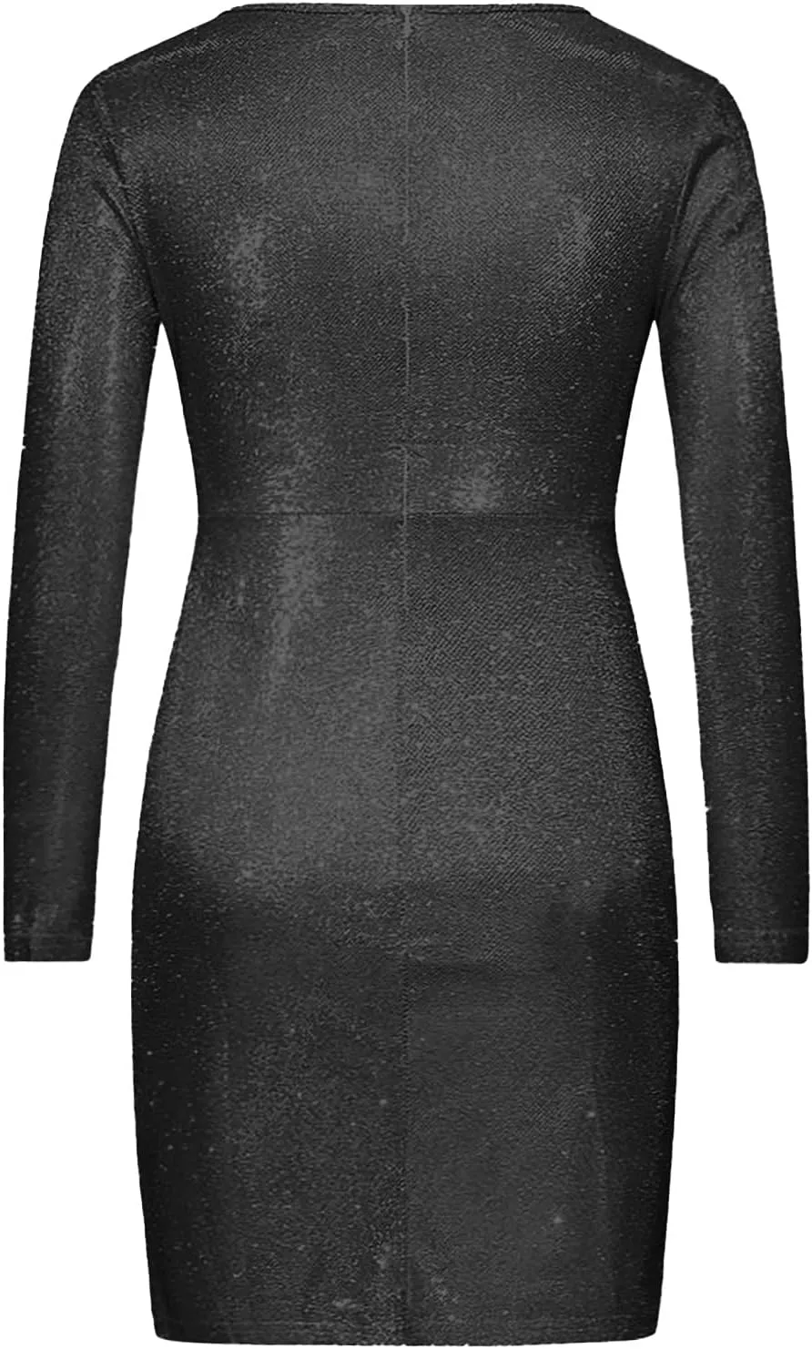 Work Dresses for Women 2023, Women Fashion Sexy Solid Color Leeveless Short Sleeve Mini Dress