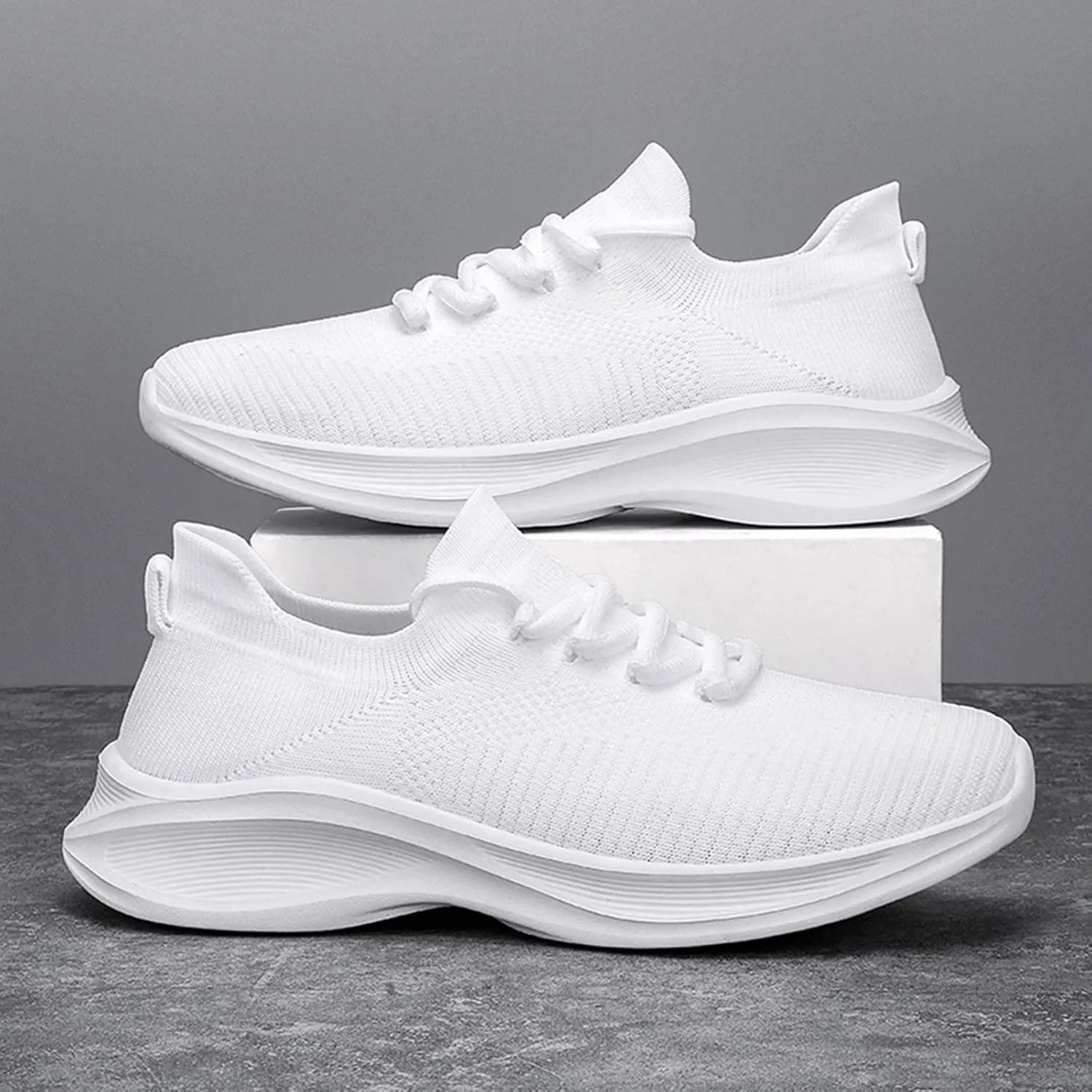 Workout Athletic Sport Shoes for Men Supportive Running Athletic Sneaker Lightweight Non Slip Sneakers for Men