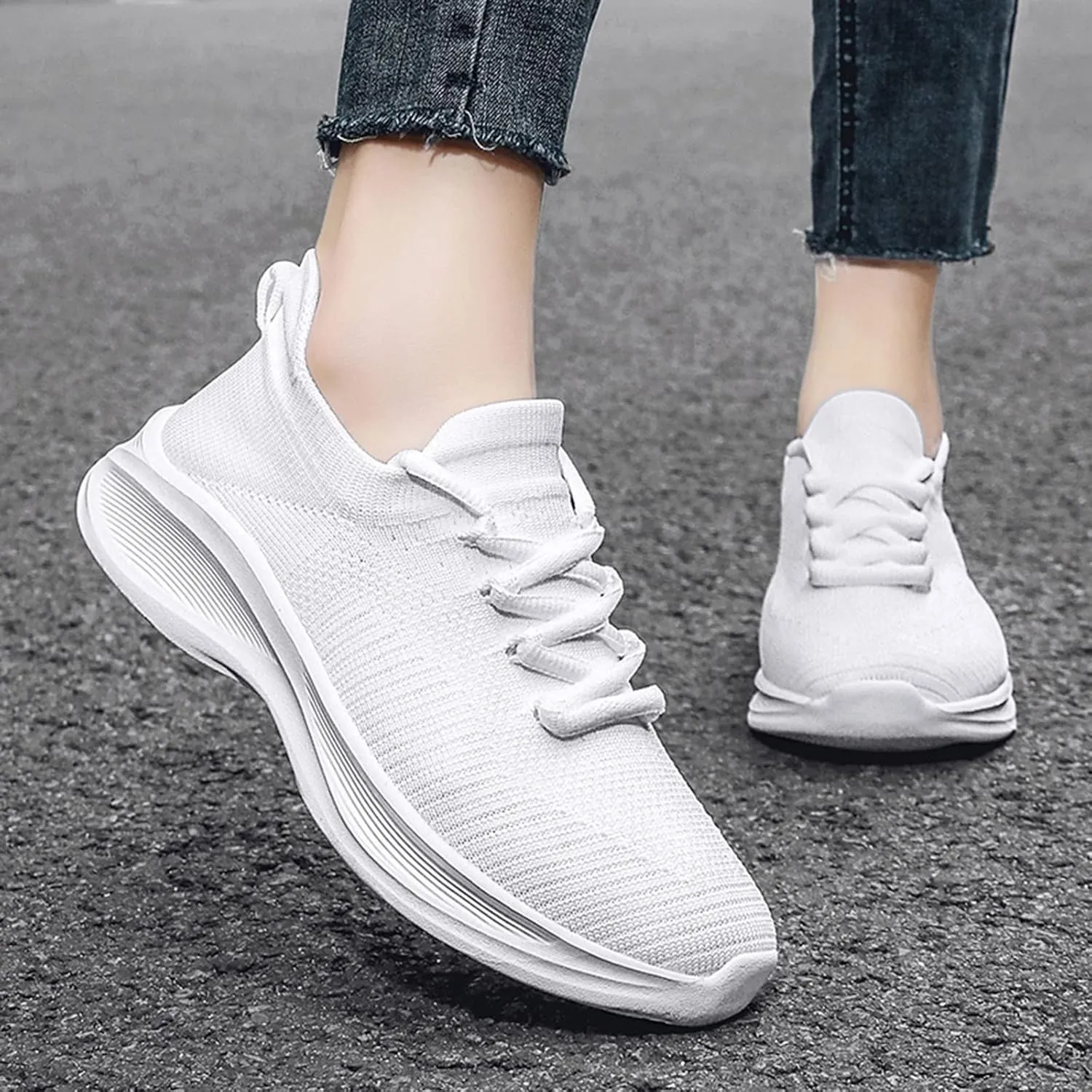 Workout Athletic Sport Shoes for Men Supportive Running Athletic Sneaker Lightweight Non Slip Sneakers for Men