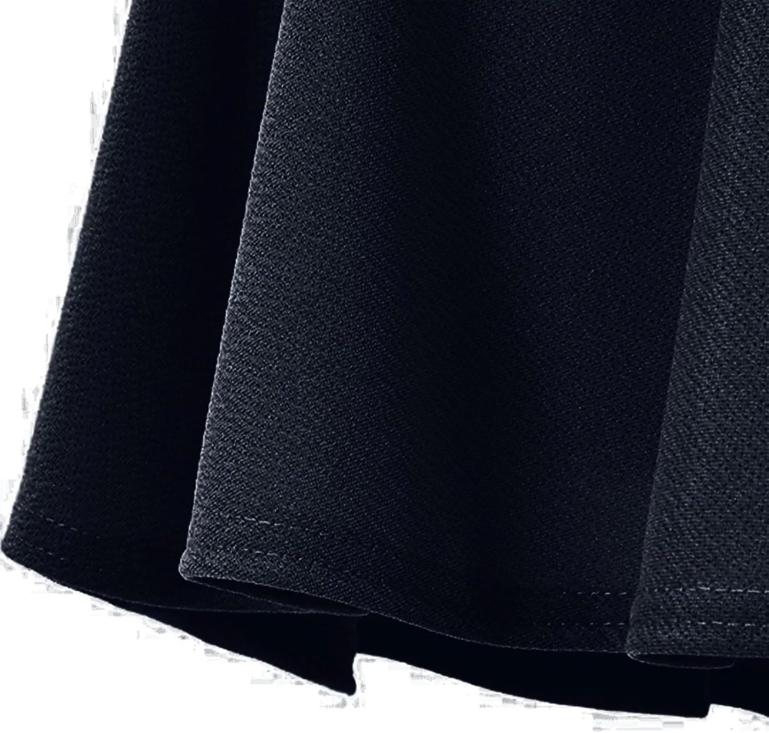 XOWRTE Women's Flared Pleated Skater Skirt Basic Casual High Waisted Ruffles Flared Mini Lingerie Skirts with Shorts