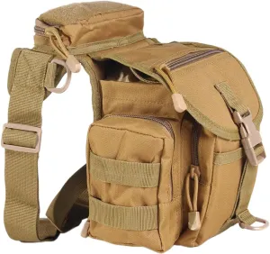 YARNOW Camping Leg Pouch Bag Waterproof Oxford Hiking Pack Duffle Bag Dry for Motorcycling Outdoor Activities