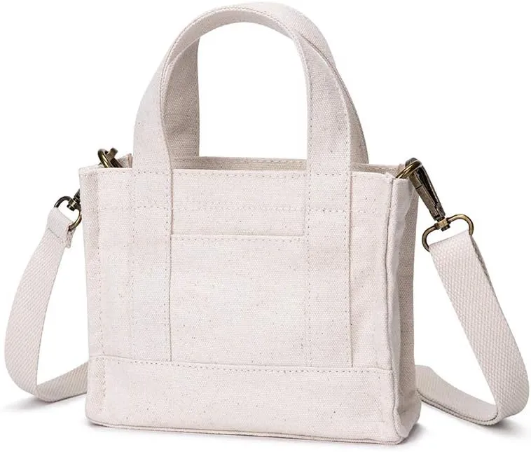 YONBEN Canvas Womens Handbags Crossbody Bag Trendy Design Casual Shopper Satchel Bag